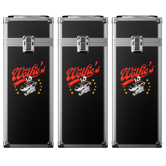 Wolfie's Flightcase 3-bottle pack